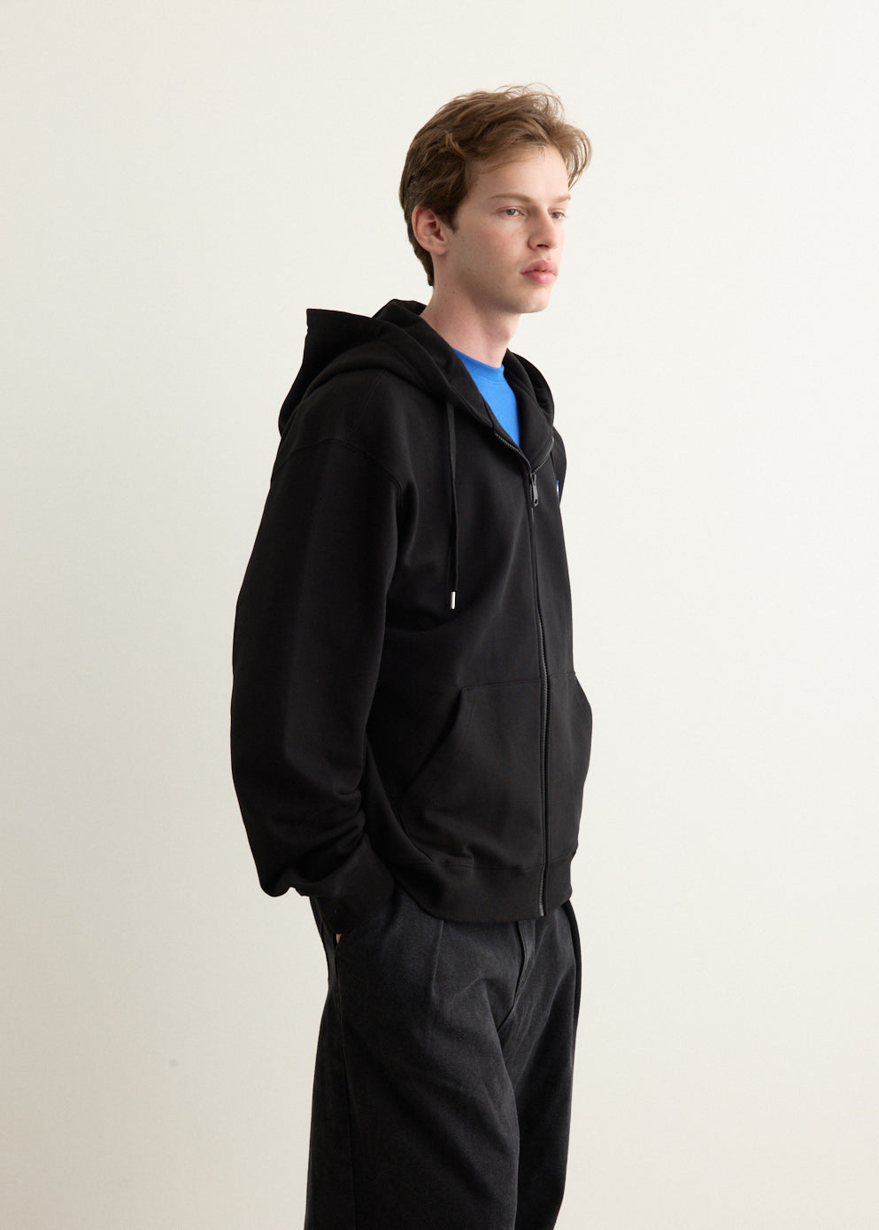 Significant Patch Zip Hoodie