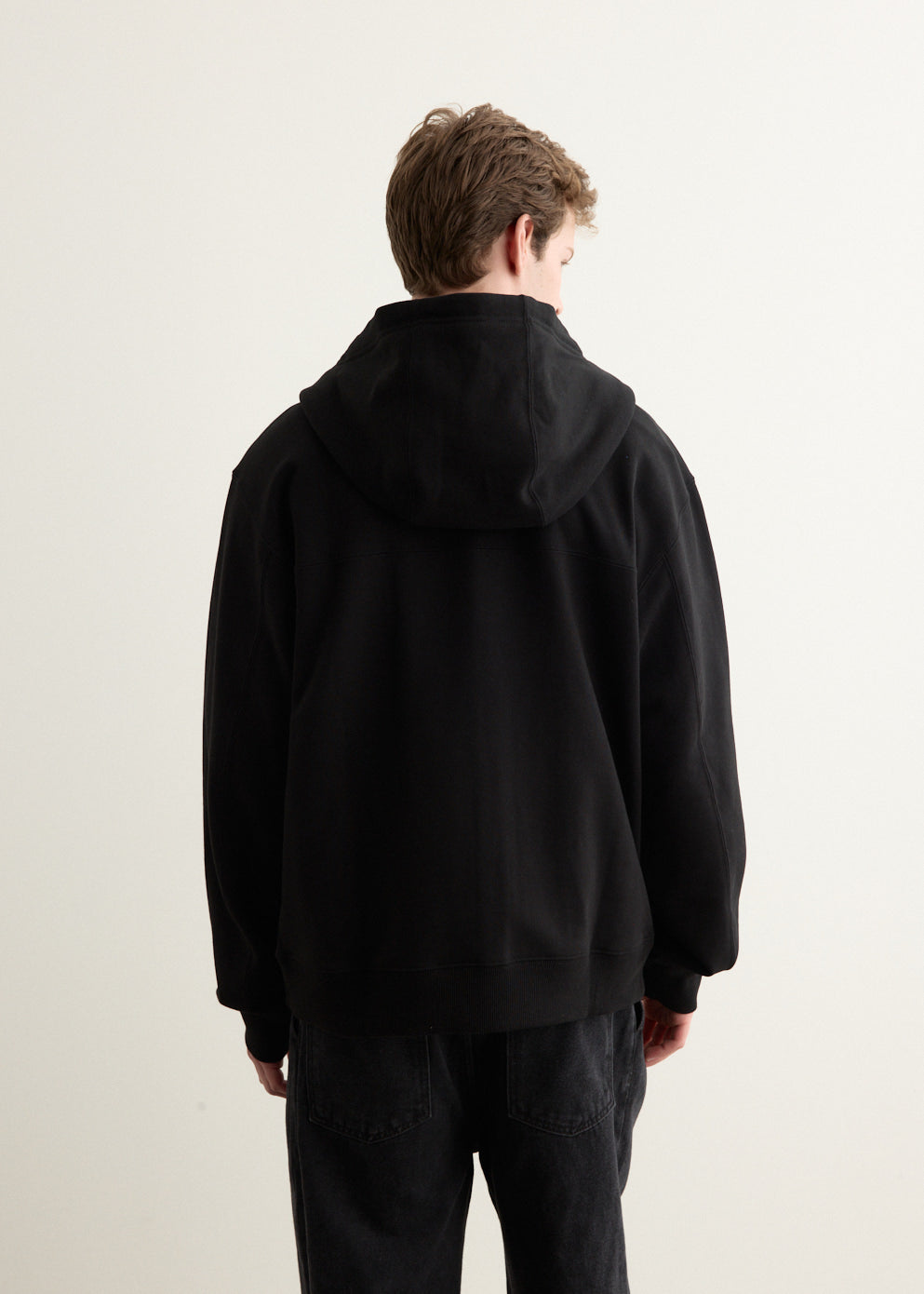 Significant Patch Zip Hoodie