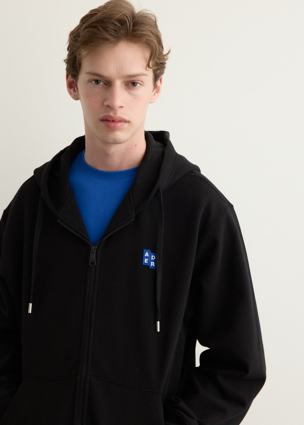 Significant Patch Zip Hoodie