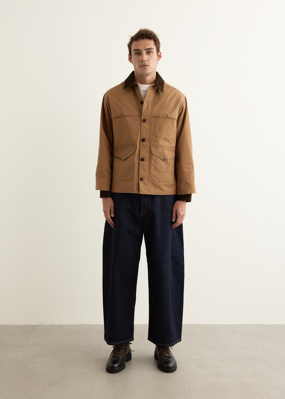 Filson Cotton Oxford x Flannel Check Jacket