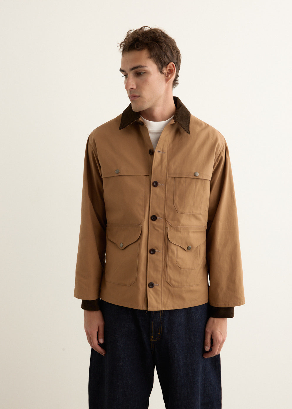 Filson Cotton Oxford x Flannel Check Jacket