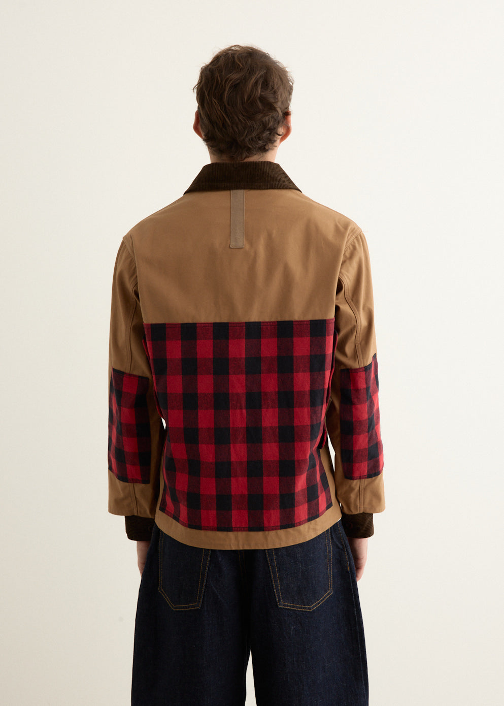 Filson Cotton Oxford x Flannel Check Jacket