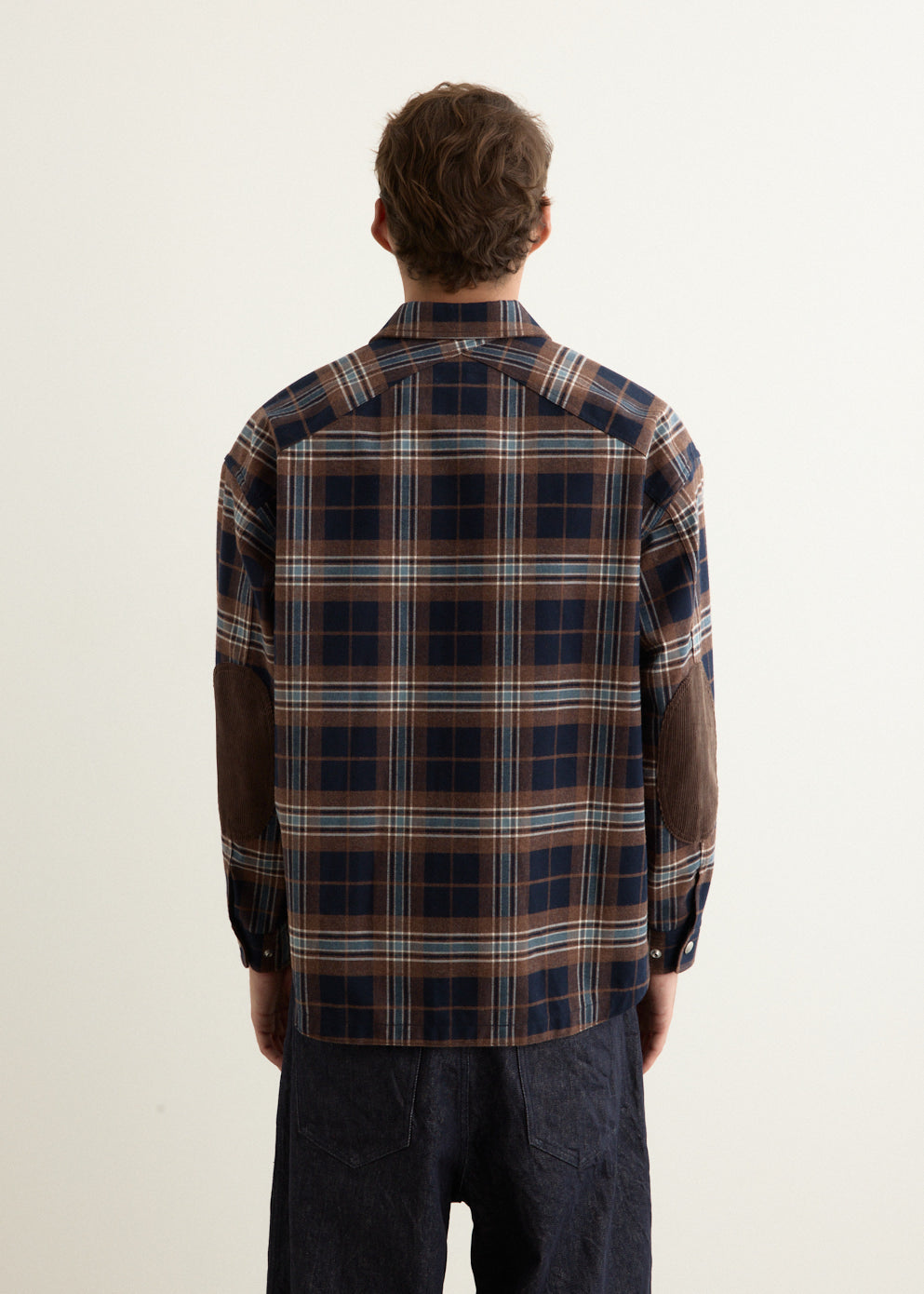 Cotton Flannel Check 3L Shirt Jacket