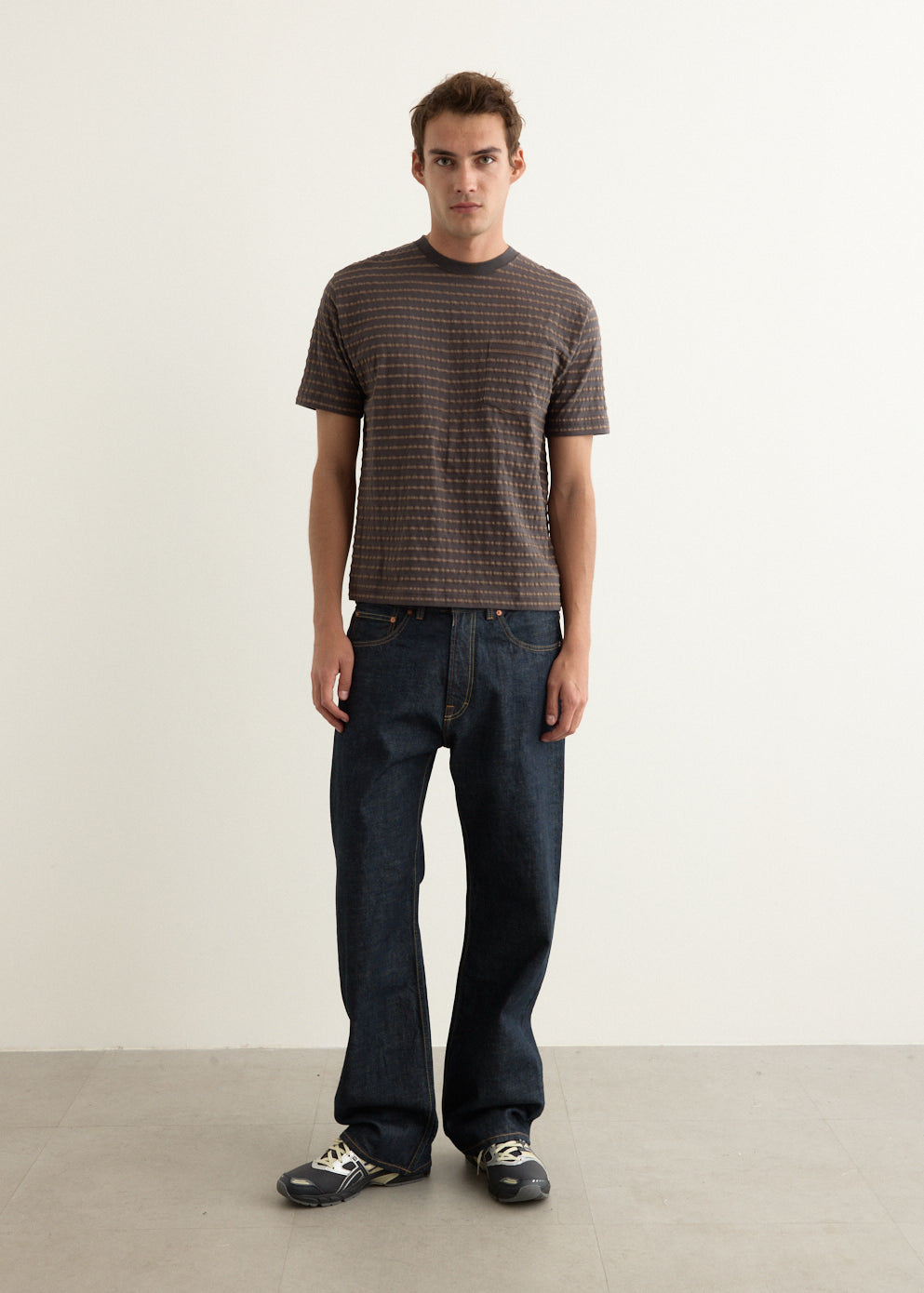 Jacquard Pocket T-Shirt