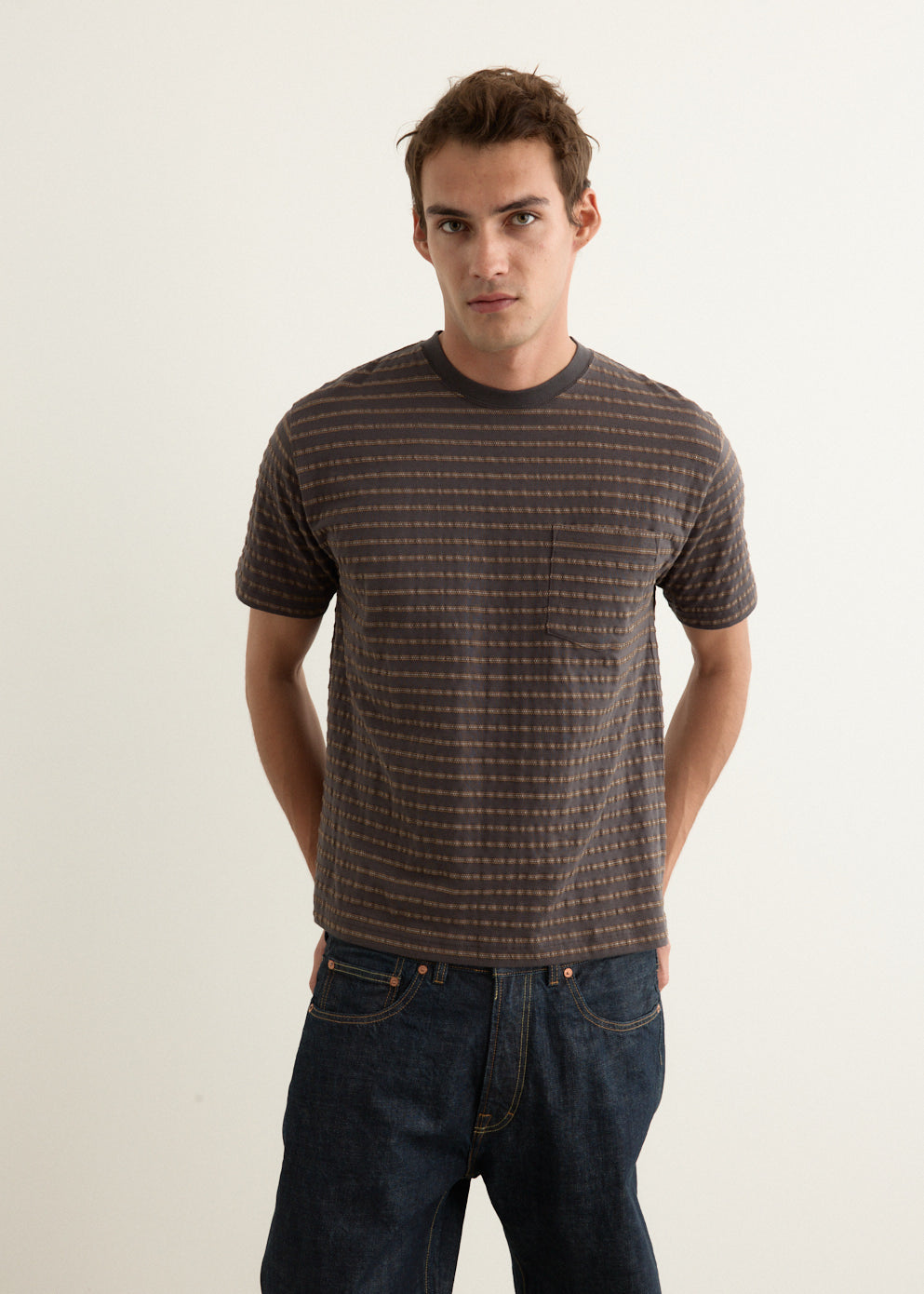 Jacquard Pocket T-Shirt