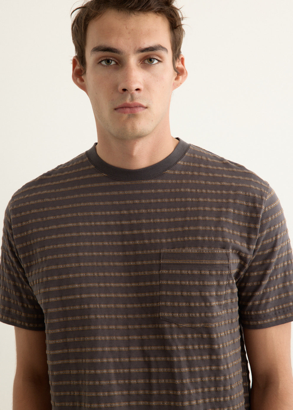 Jacquard Pocket T-Shirt