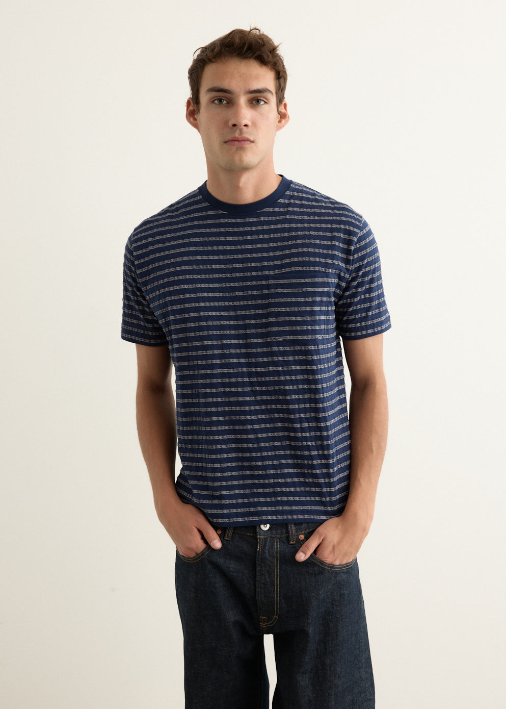 Jacquard Pocket T-Shirt
