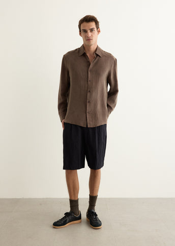 Asher Long Sleeve Cupro Shirt
