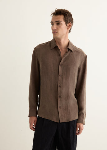 Asher Long Sleeve Cupro Shirt
