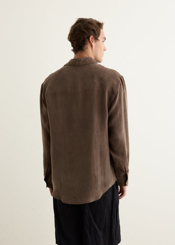 Asher Long Sleeve Cupro Shirt