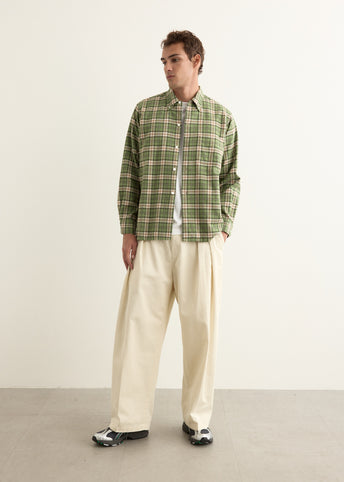 Open B.D. Dobby Plaid Shirt