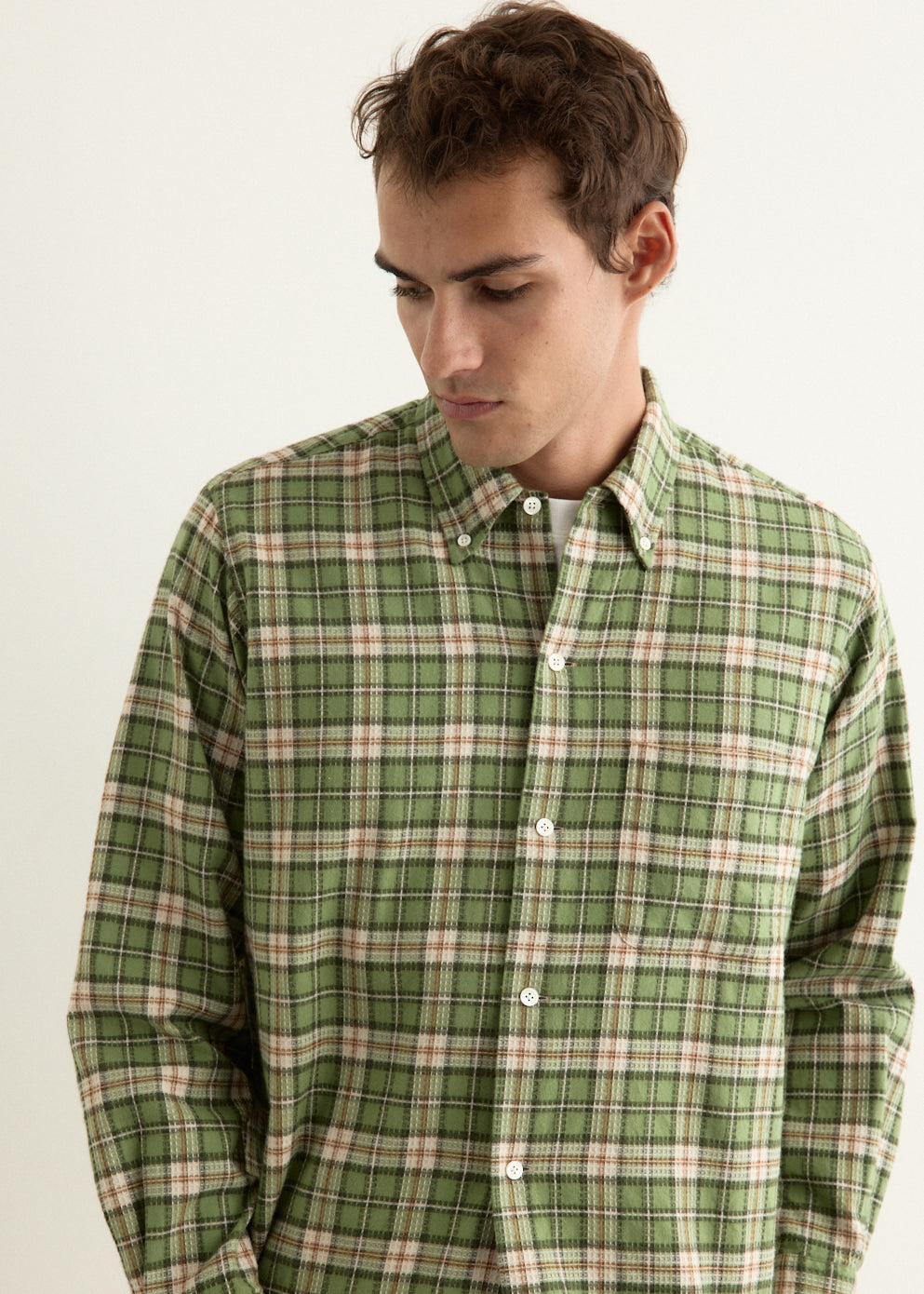 Open B.D. Dobby Plaid Shirt