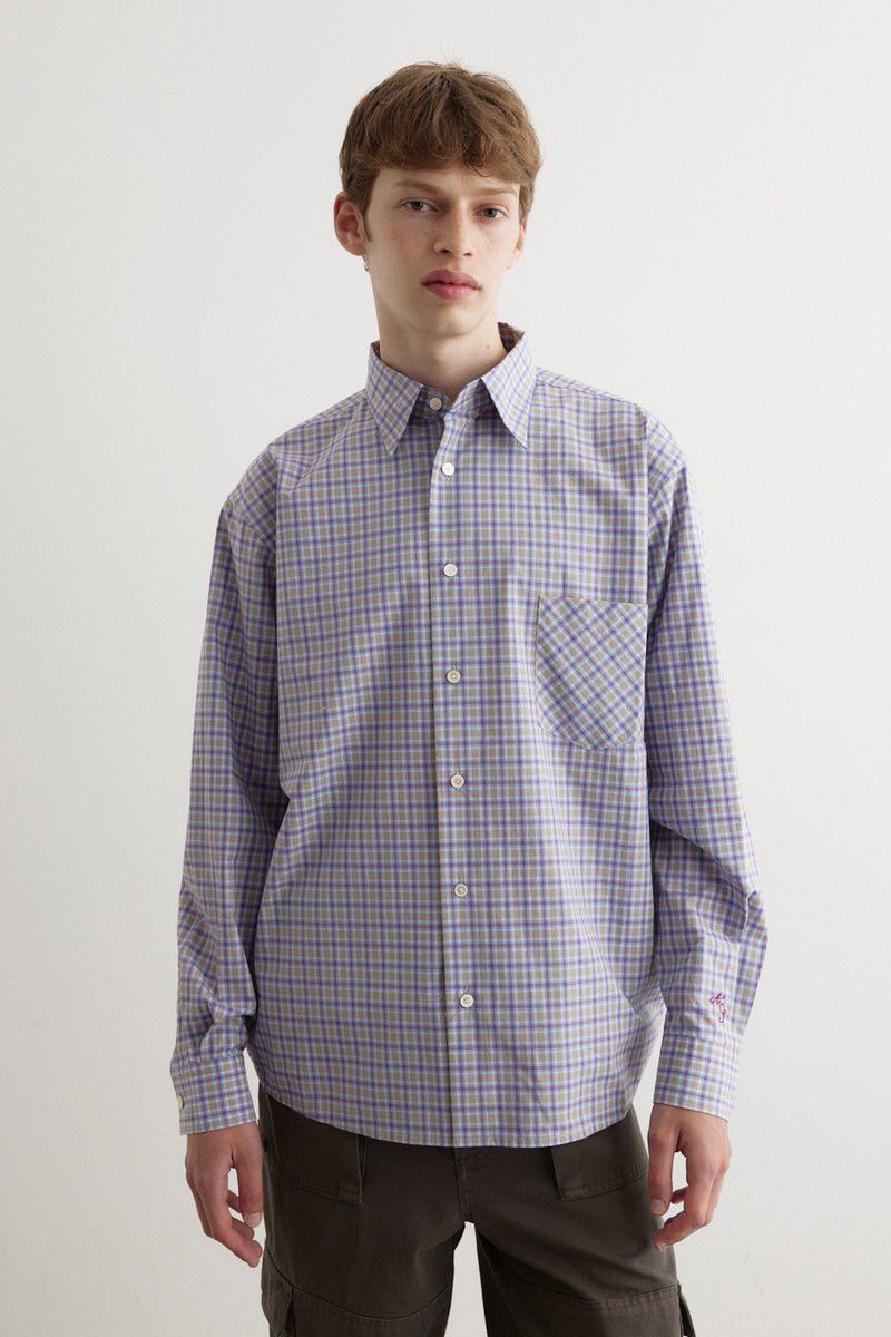 Solid colored sweater, Dark Blue - Sisley