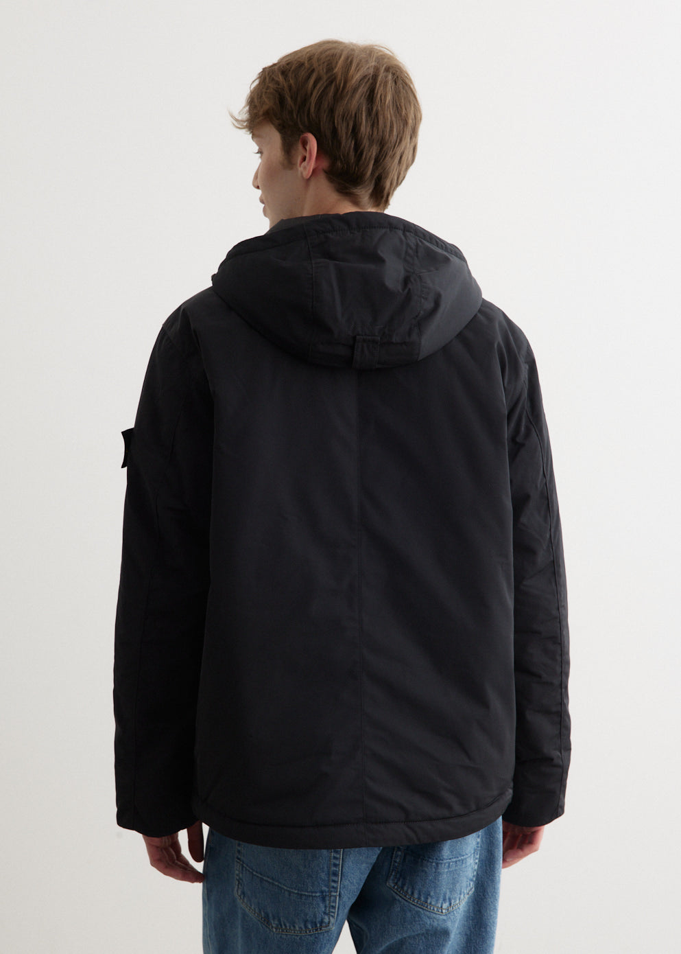 Hooded twill jacket hotsell