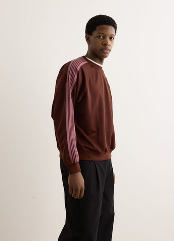 Poly Smooth Track Crewneck