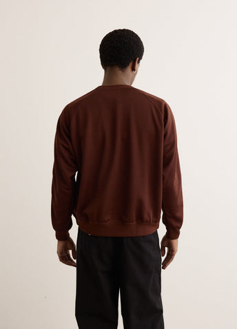 Poly Smooth Track Crewneck