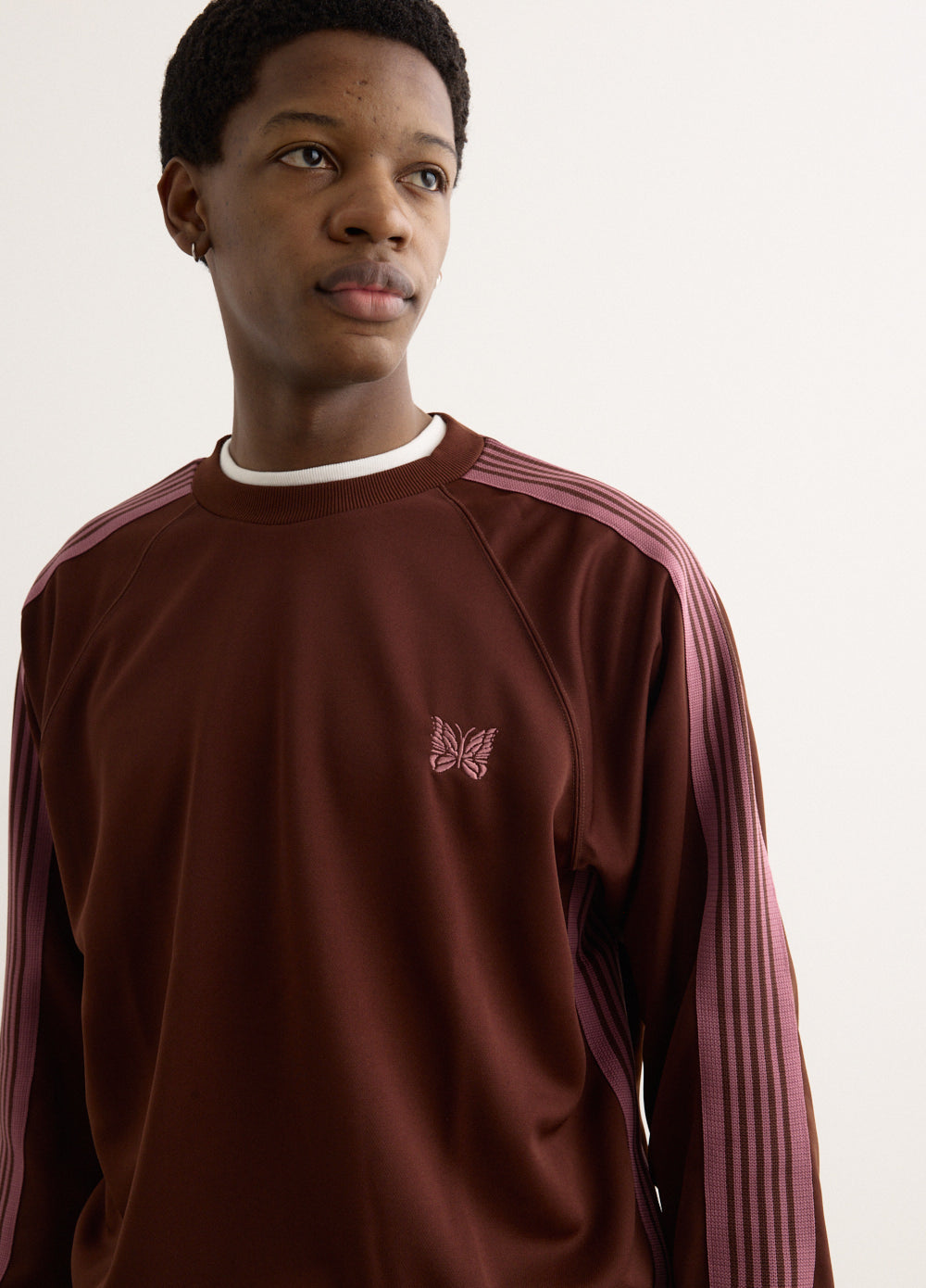 Poly Smooth Track Crewneck