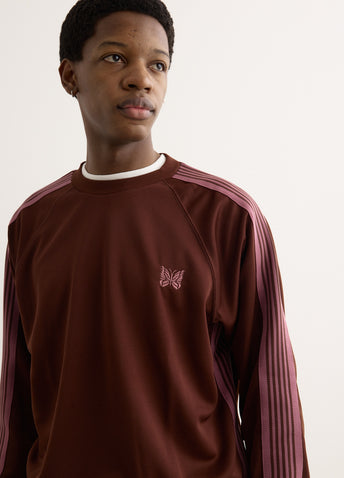 Poly Smooth Track Crewneck