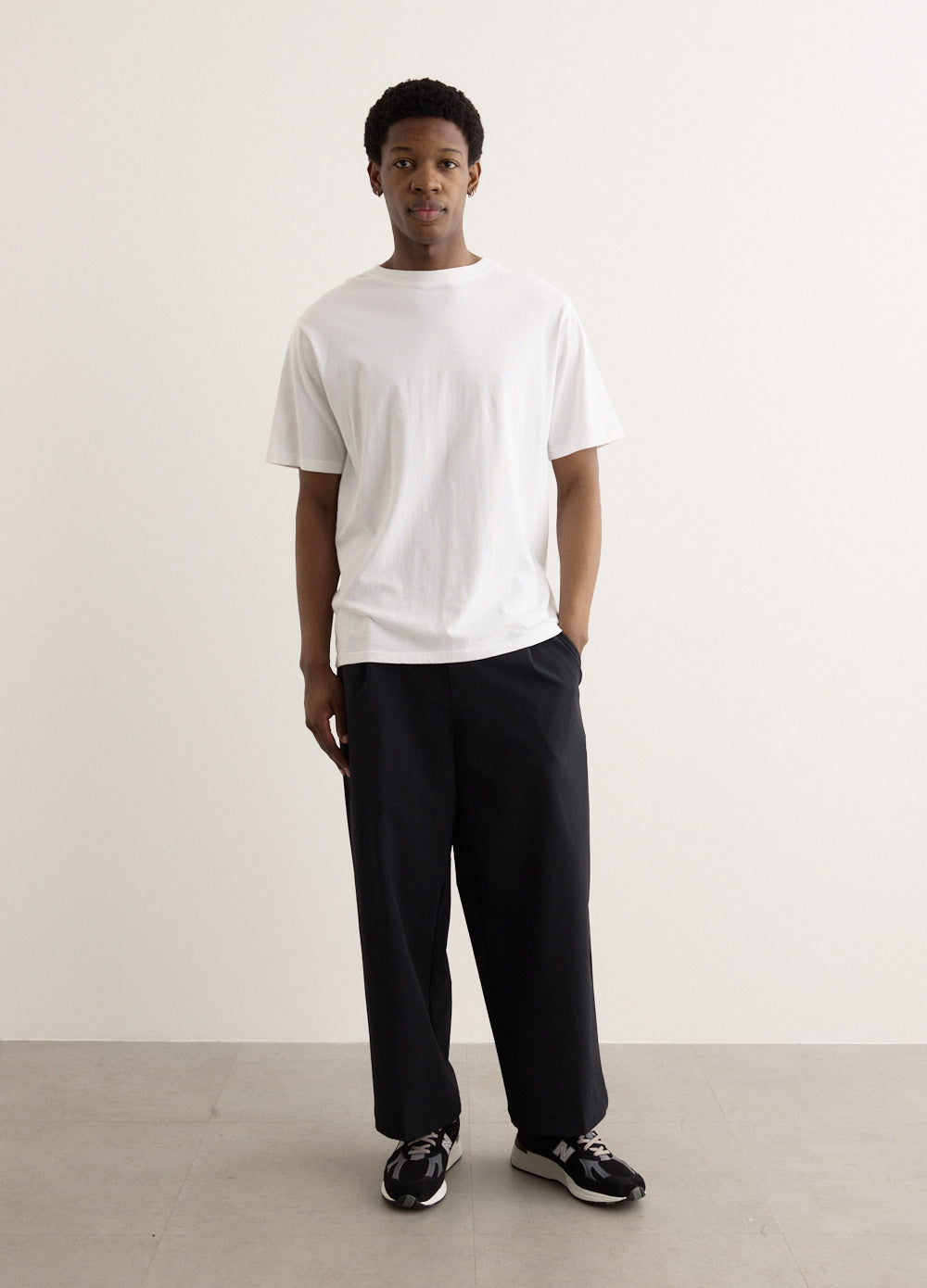 NB Grey Wide Pants