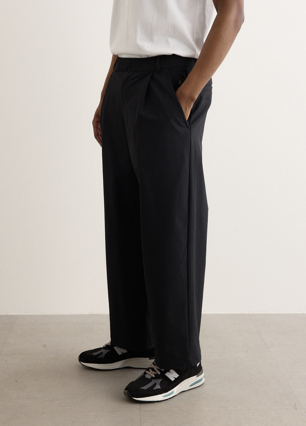 NB Grey Wide Pants