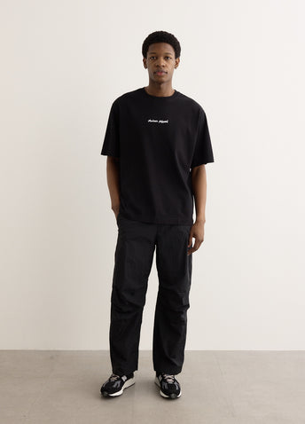 Line Handwriting Oversize T-Shirt