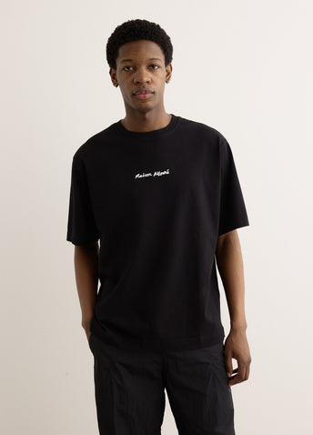Line Handwriting Oversize T-Shirt