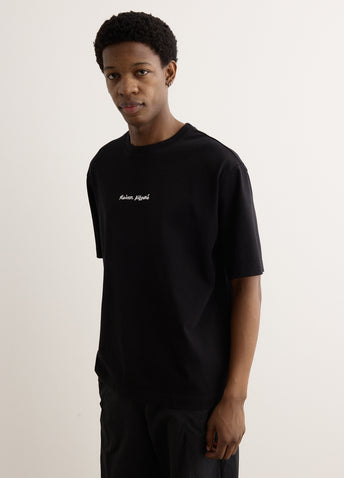 Line Handwriting Oversize T-Shirt