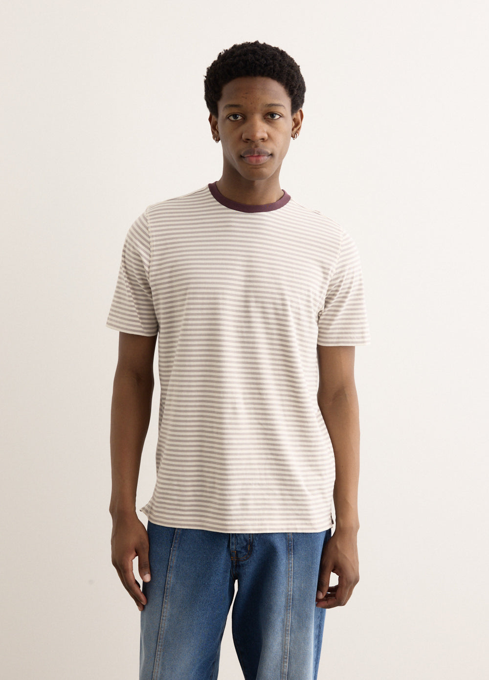 Striped Logo T-Shirt