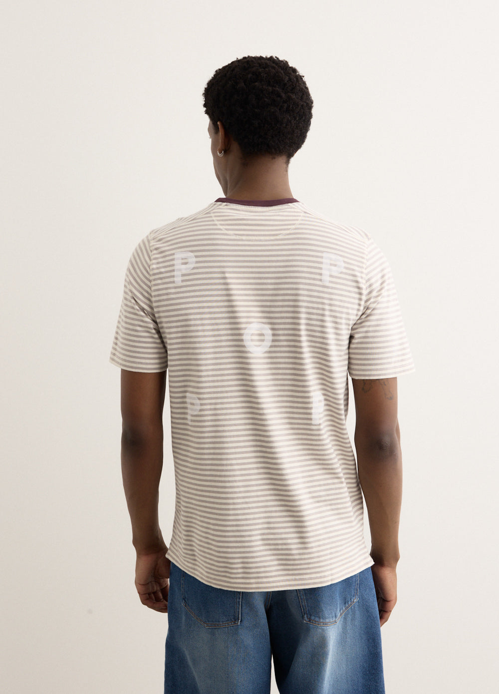 Striped Logo T-Shirt