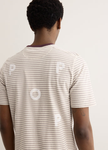 Striped Logo T-Shirt