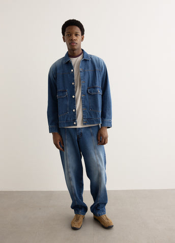Full Button Denim Jacket