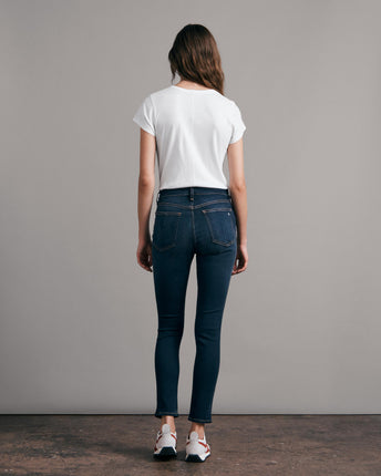 Nina High Rise Ankle Skinny Jeans