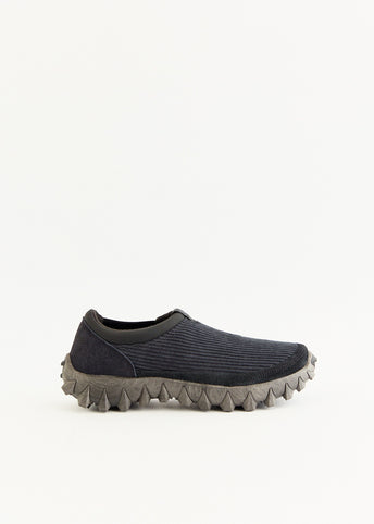 Snowclog Corduroy 'Black' Sneakers