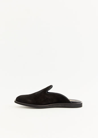 Papillon Emb. Slip-In Sandals