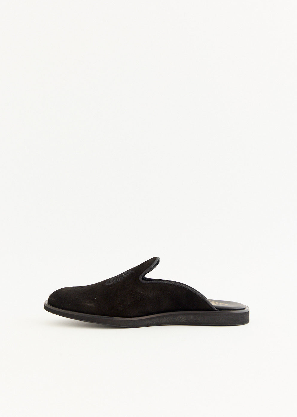 Papillon Emb. Slip-In Sandals