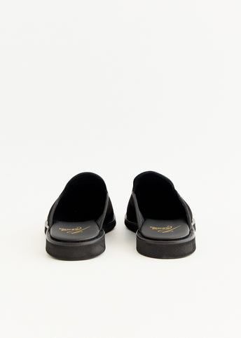 Papillon Emb. Slip-In Sandals