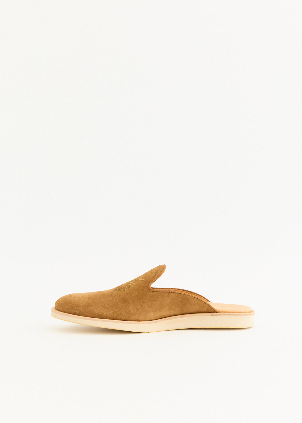 Papillon Emb. Slip-In Sandals