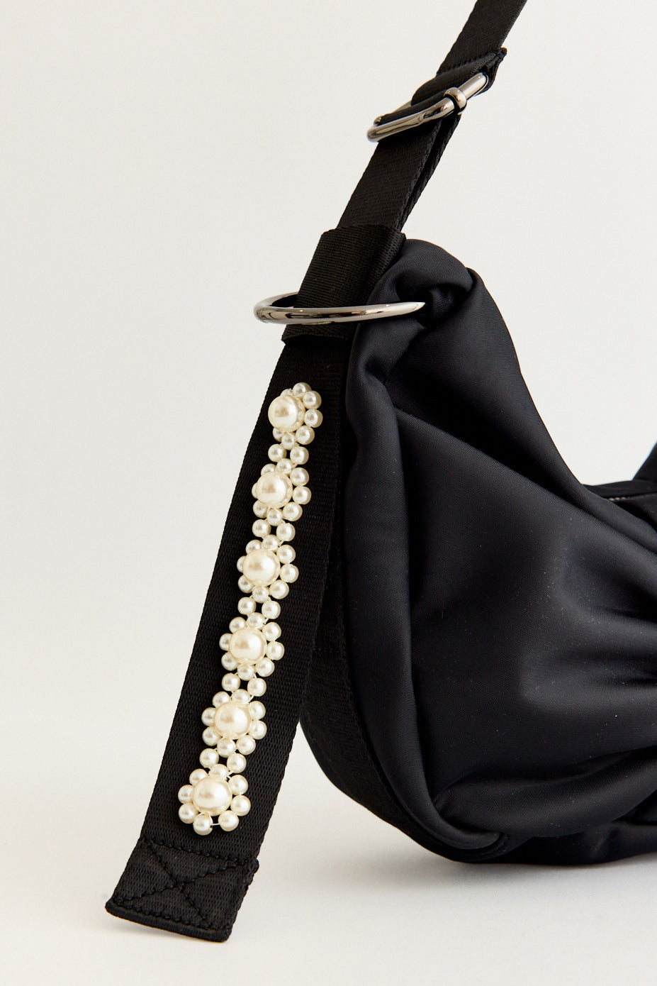 Mini Sling Bow Bag With Embellishment