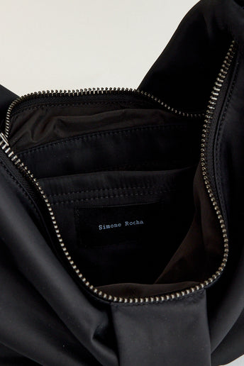 Sling Bow Bag With Embellishment