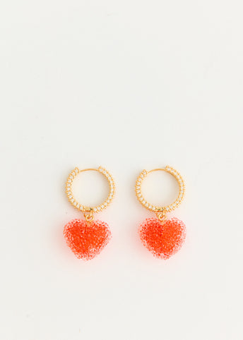 Jelly Heart Earrings