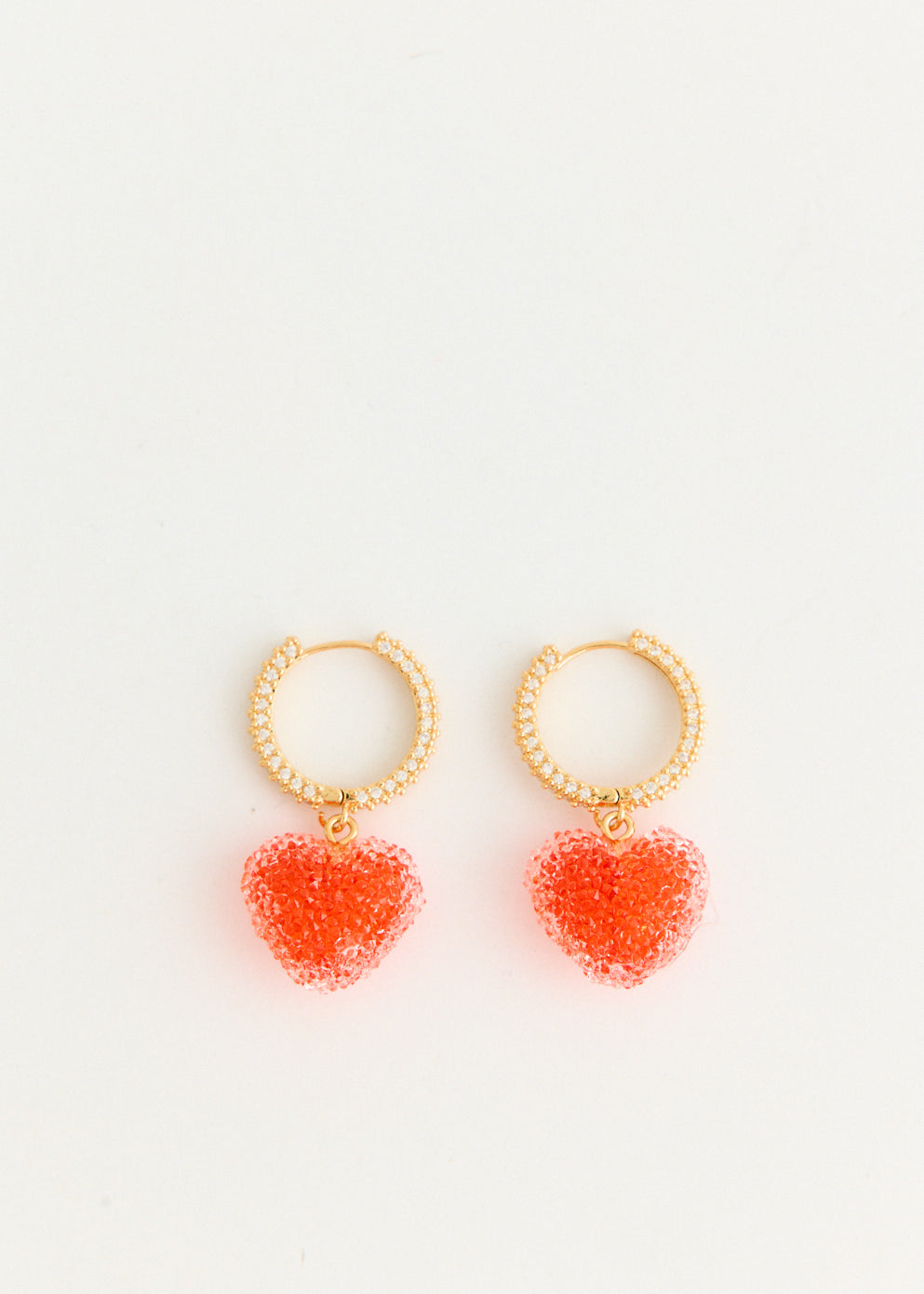 Jelly Heart Earrings