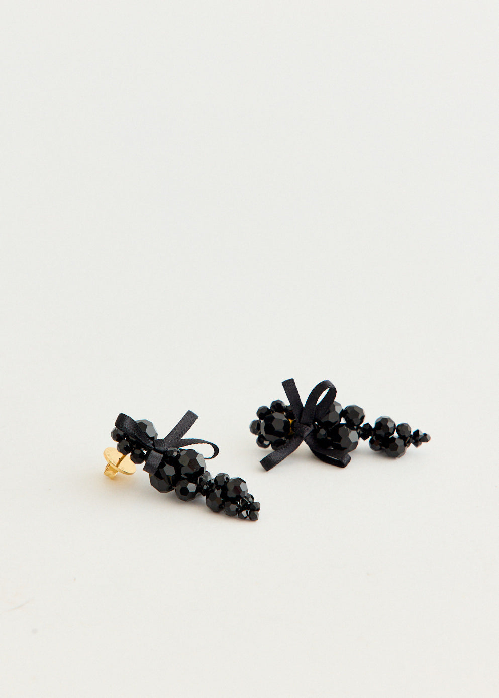 Petite Bow Detail Cluster Earrings