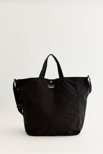 Cotton Nylon Grosgrain Tote
