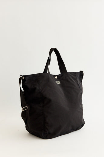 Cotton Nylon Grosgrain Tote