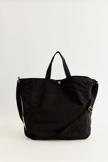 Cotton Nylon Grosgrain Tote