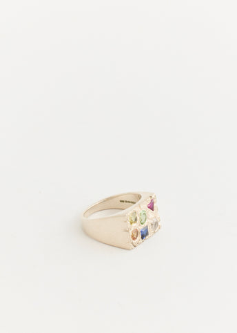 Cottage Rose Garden Signet Ring