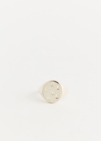 Silver Signet Ring