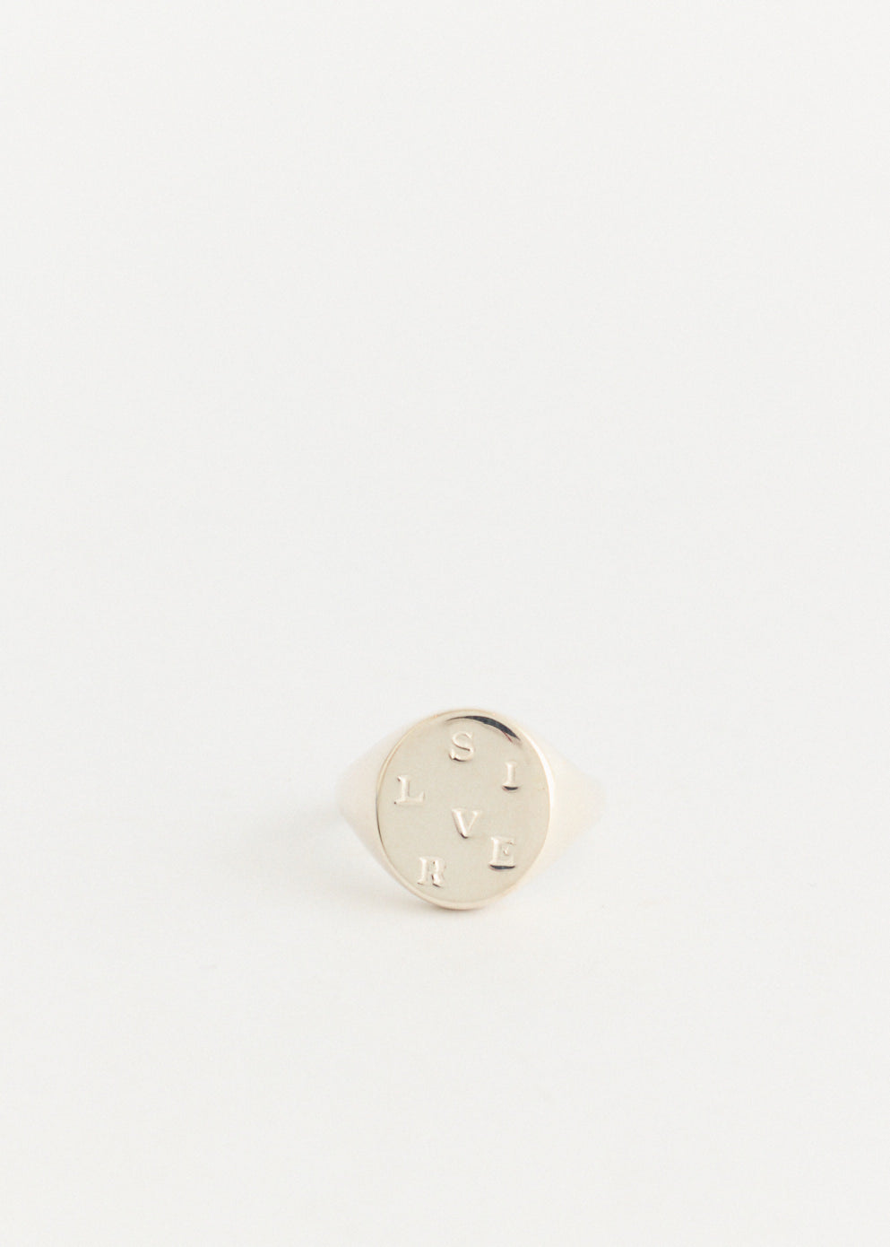 Silver Signet Ring