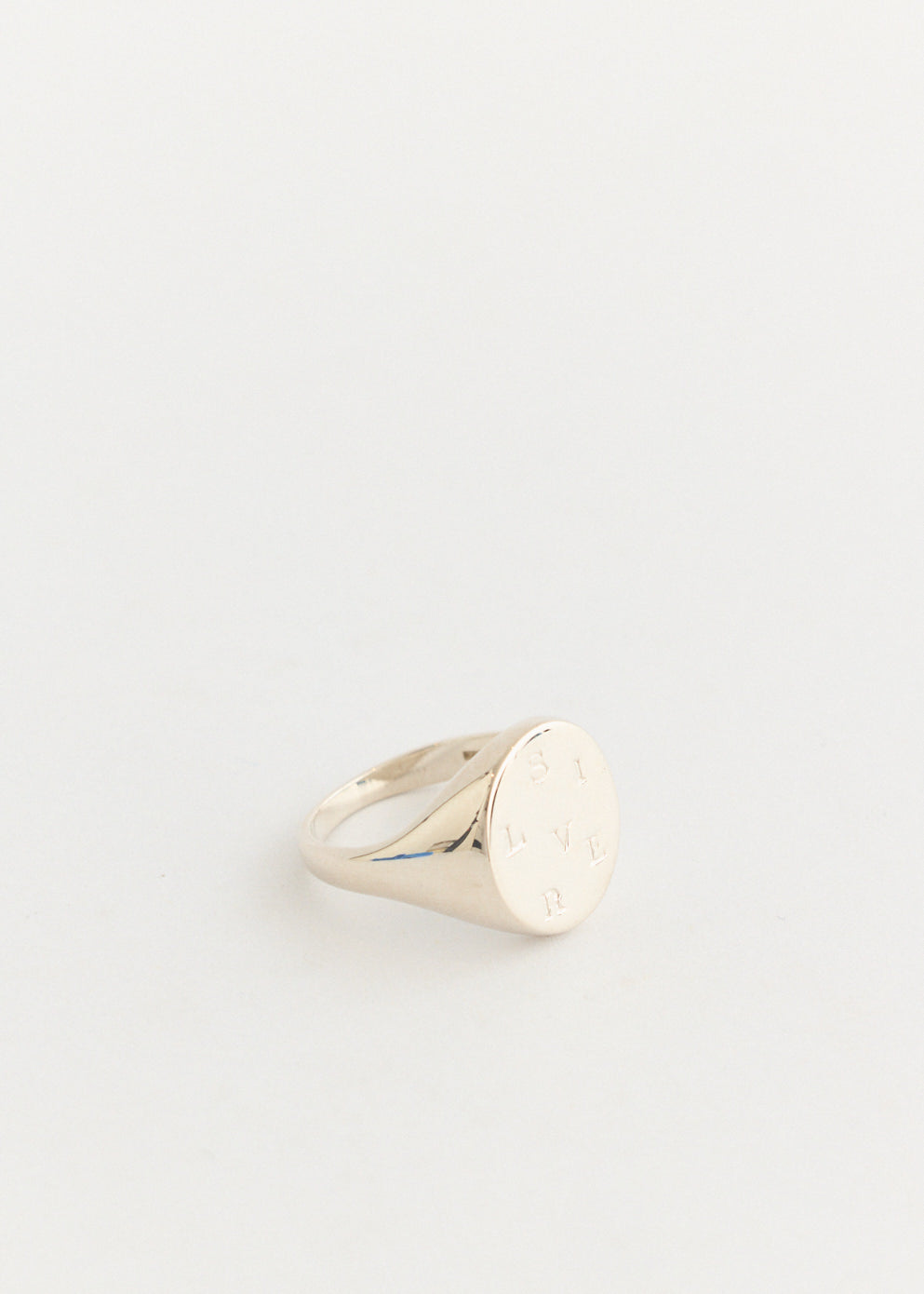 Silver Signet Ring