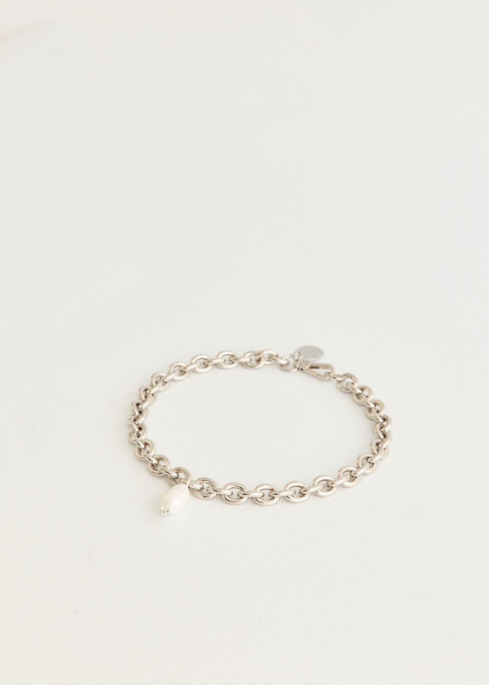Pearl Pendant Chain Necklace